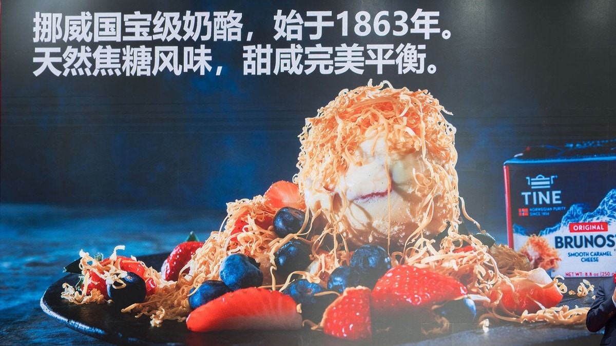 Regjeringen inngår avtale om brunosteksport til Kina