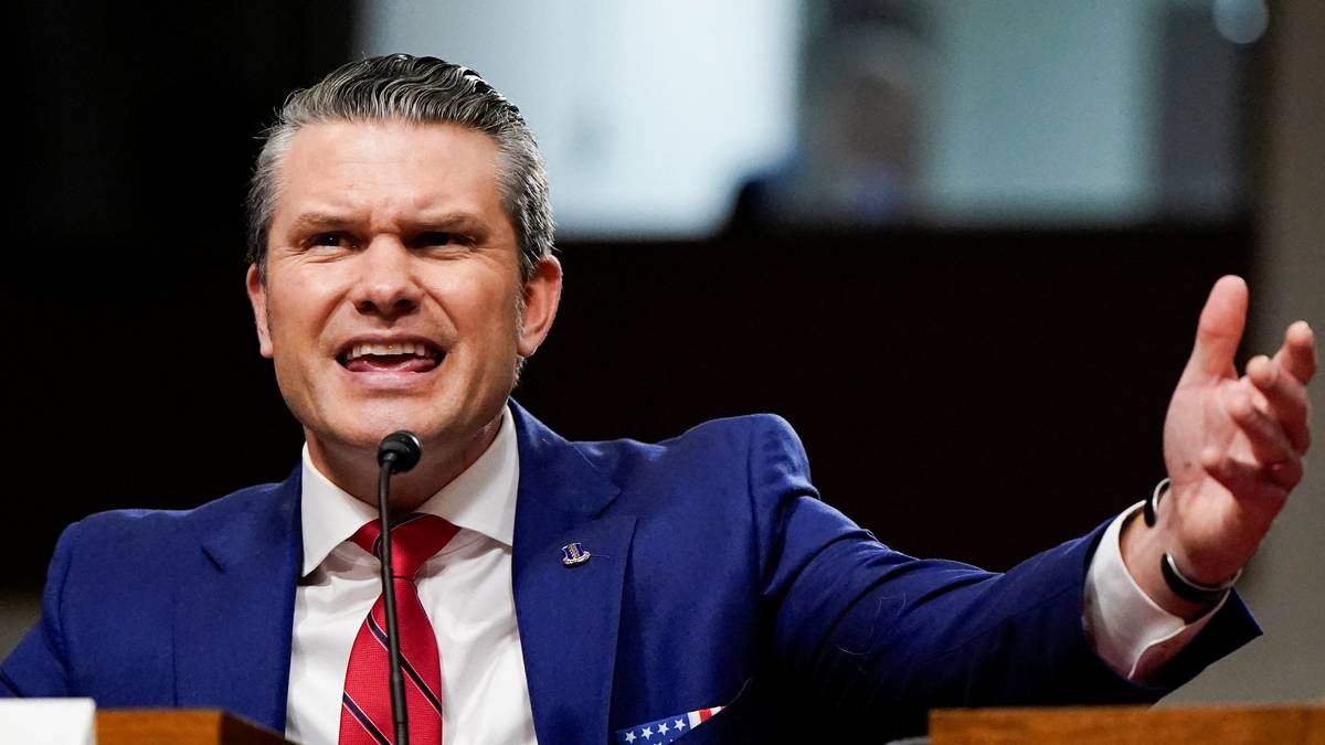 Trumps forsvarsministerkandidat, Pete Hegseth, grilles i Senatet