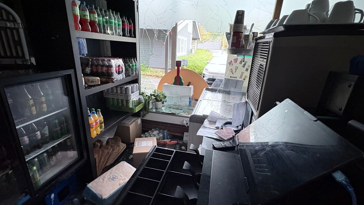 Mistet strømmen – butikker rasert i innbruddsraid