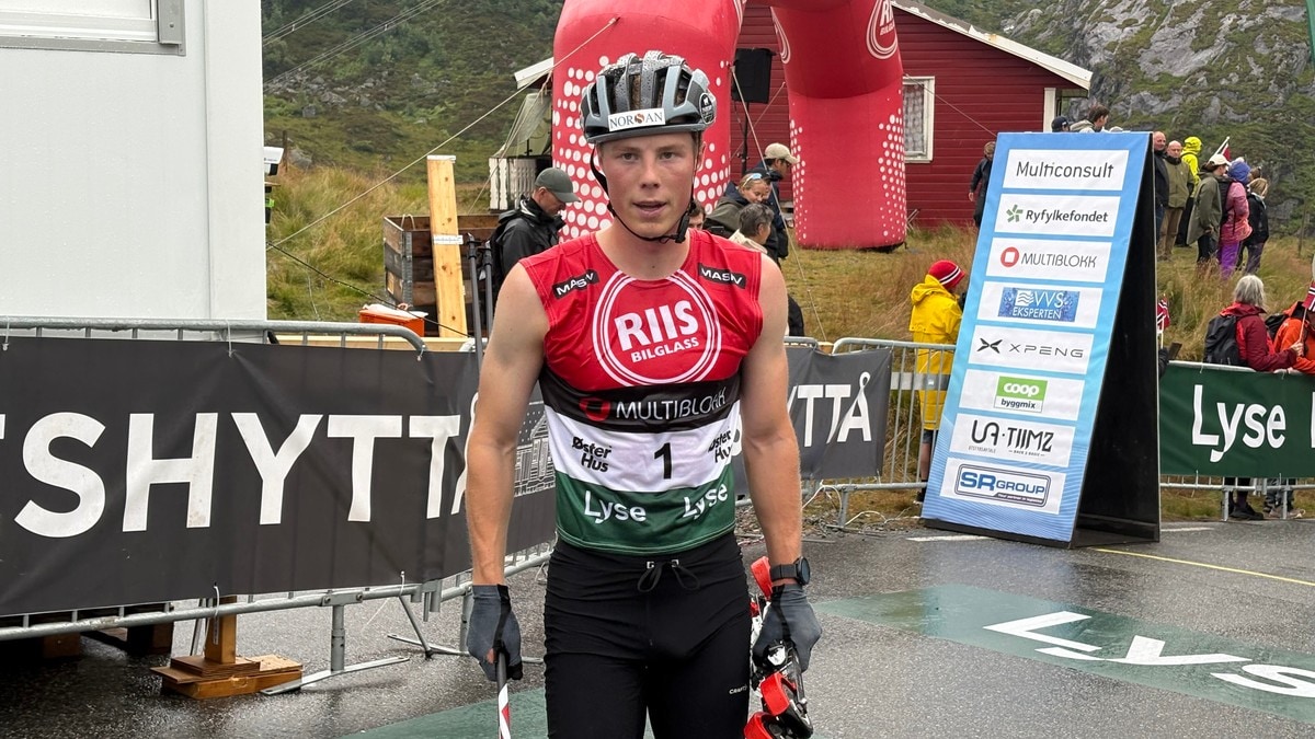 Einar Hedegart tok sin første seier i Lysebotn Opp