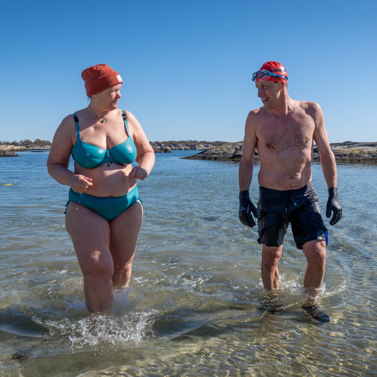 Isbader mot depresjon