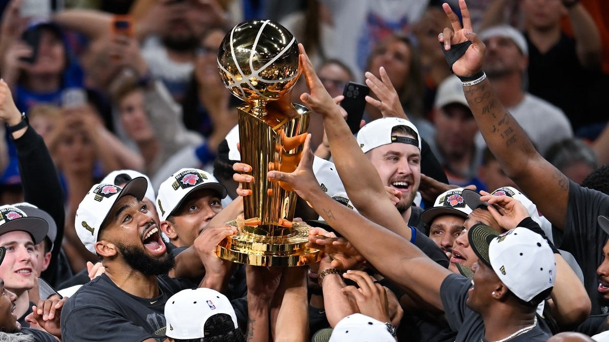 New York Knicks tok etterlengtet NBA-tittel