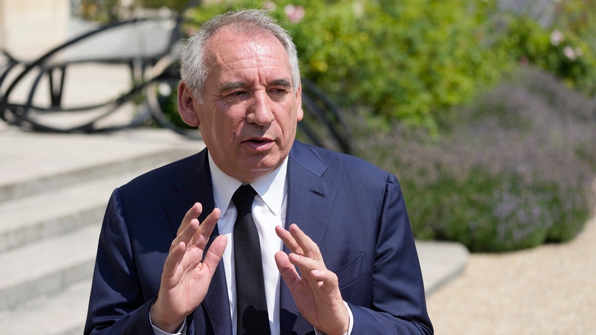 Francois Bayrou blir ny statsminister i Frankrike