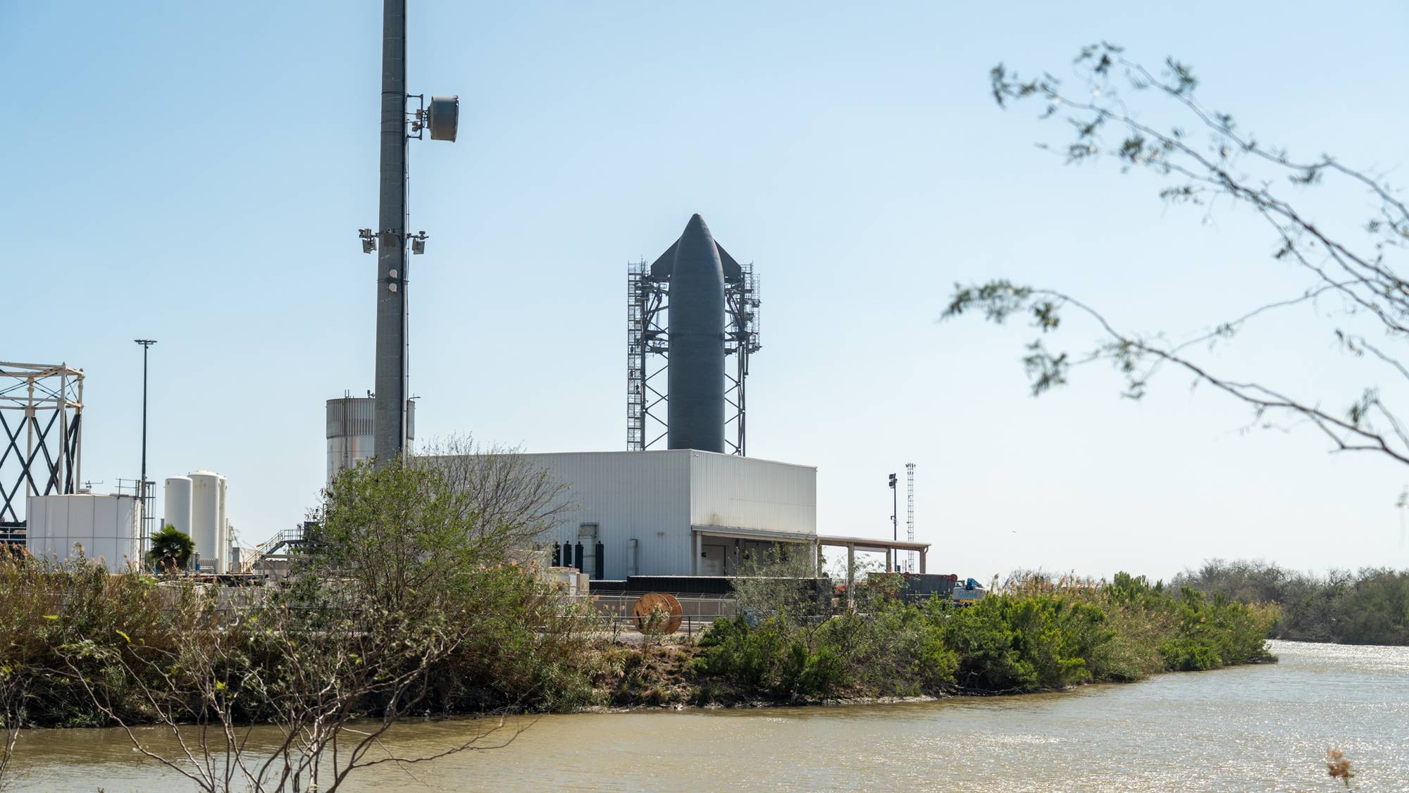 Rakett ved Starbase, Texas