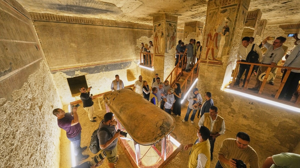 Egypt åpner farao-grav for publikum
