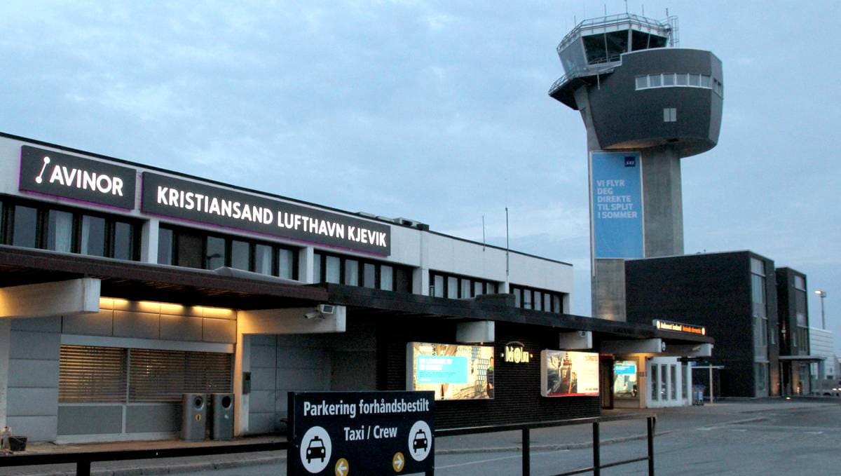 Dropper flyturer til og fra Sørlandet