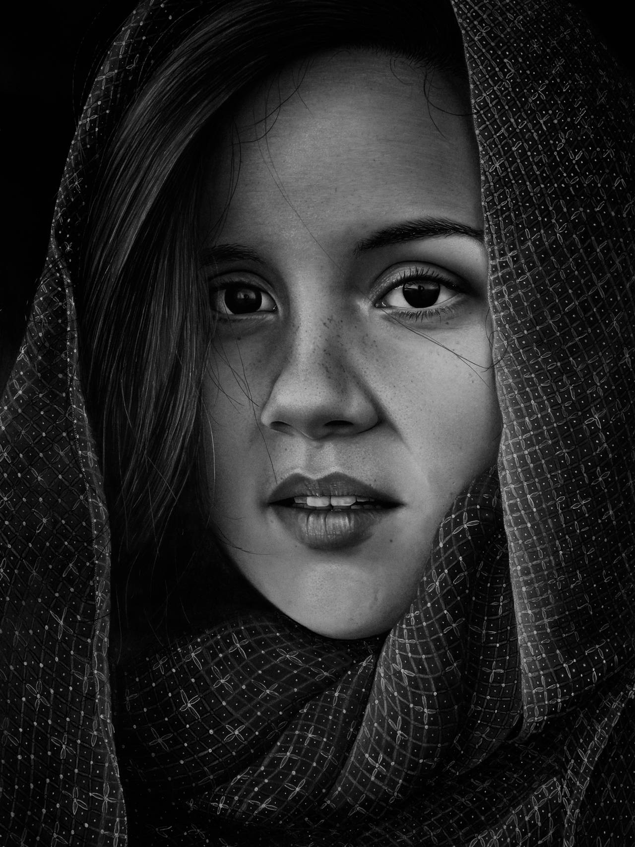 Juliane Berge tegning