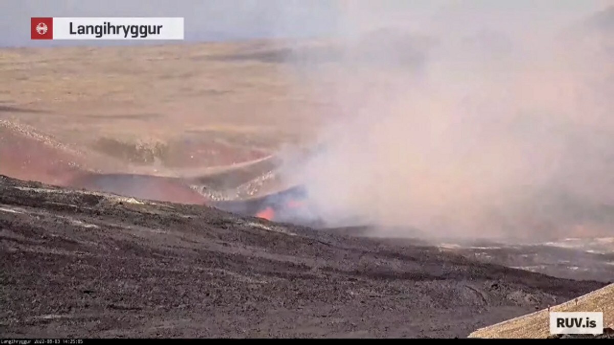 Nytt vulkanutbrot på Island