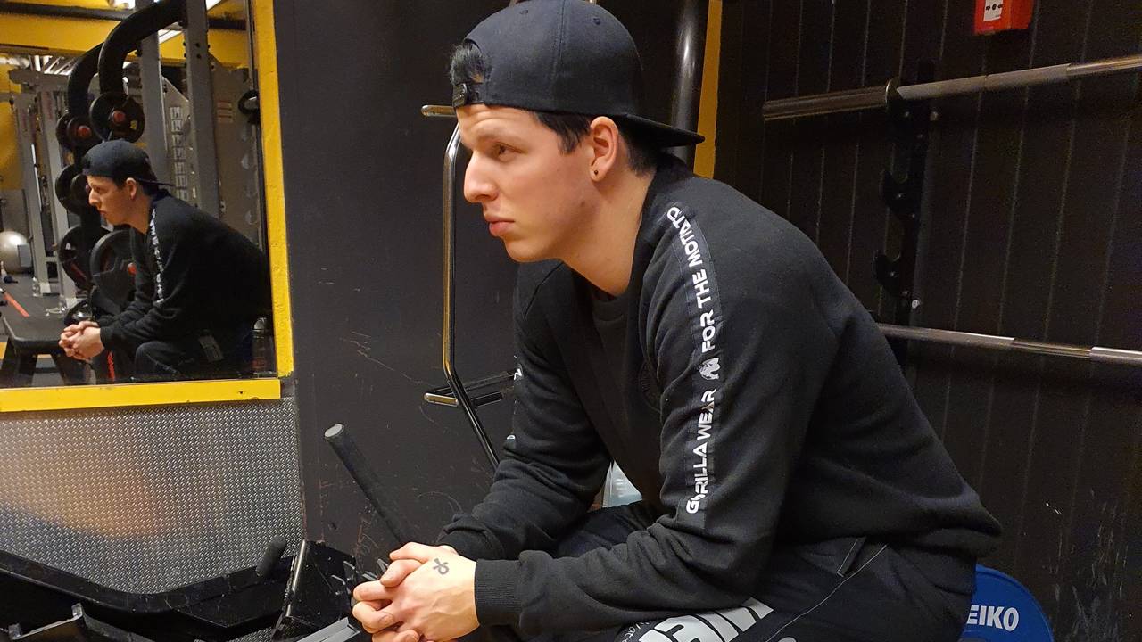Tor Erlend bruker all tiden han nå har på å trene.