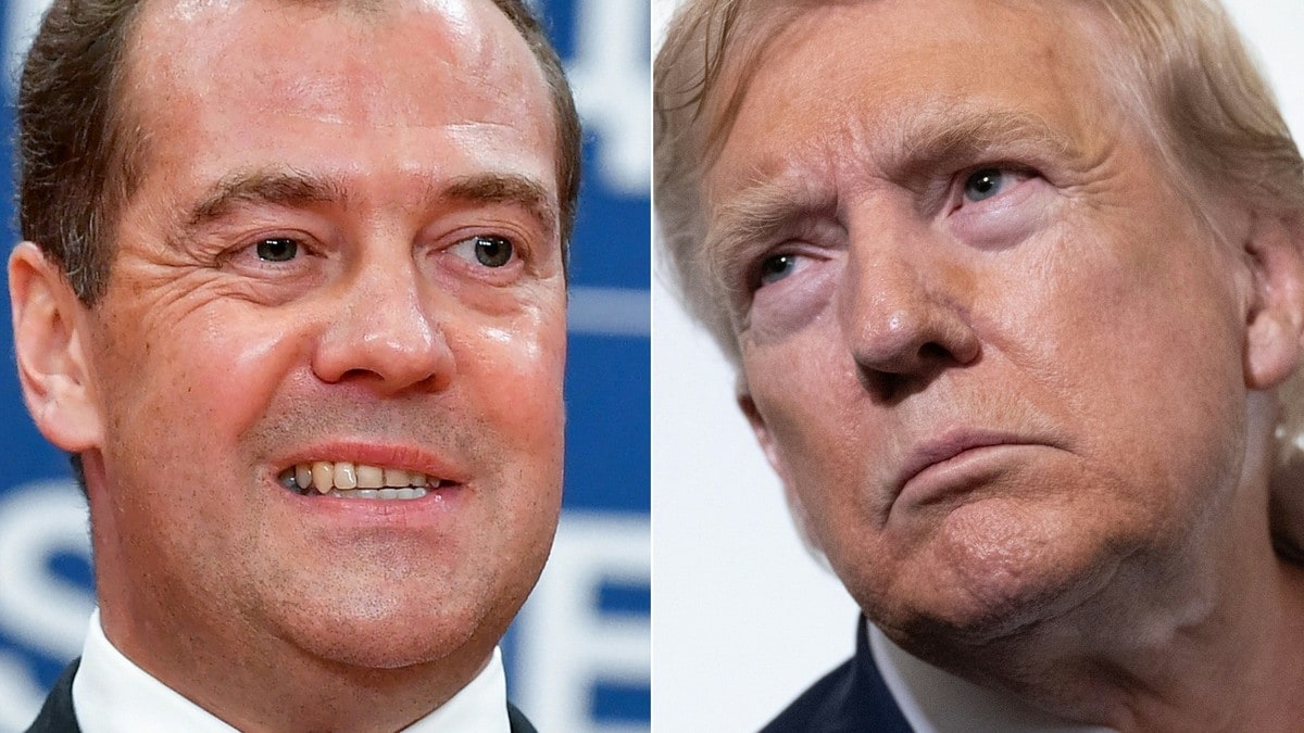 Trump: Har beordret flytting av atomubåter etter Medvedev-uttalelser