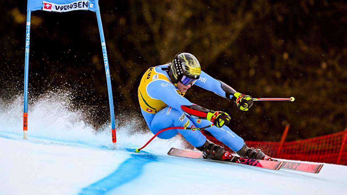 Italiensk bragd i Wengen