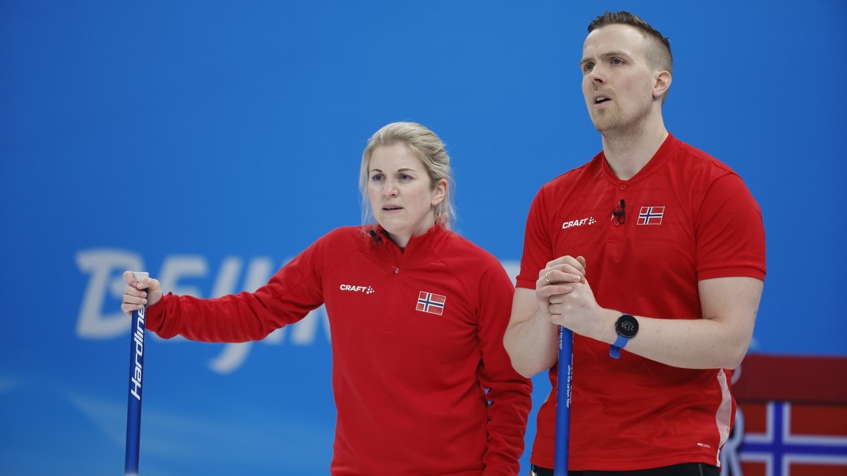 Curlingparet med ny seier i VM – knuste Spania