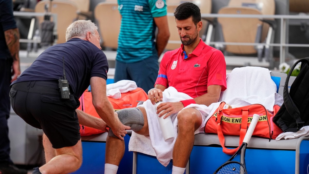 Mer knetrøbbel for Djokovic: – Jeg er bekymret