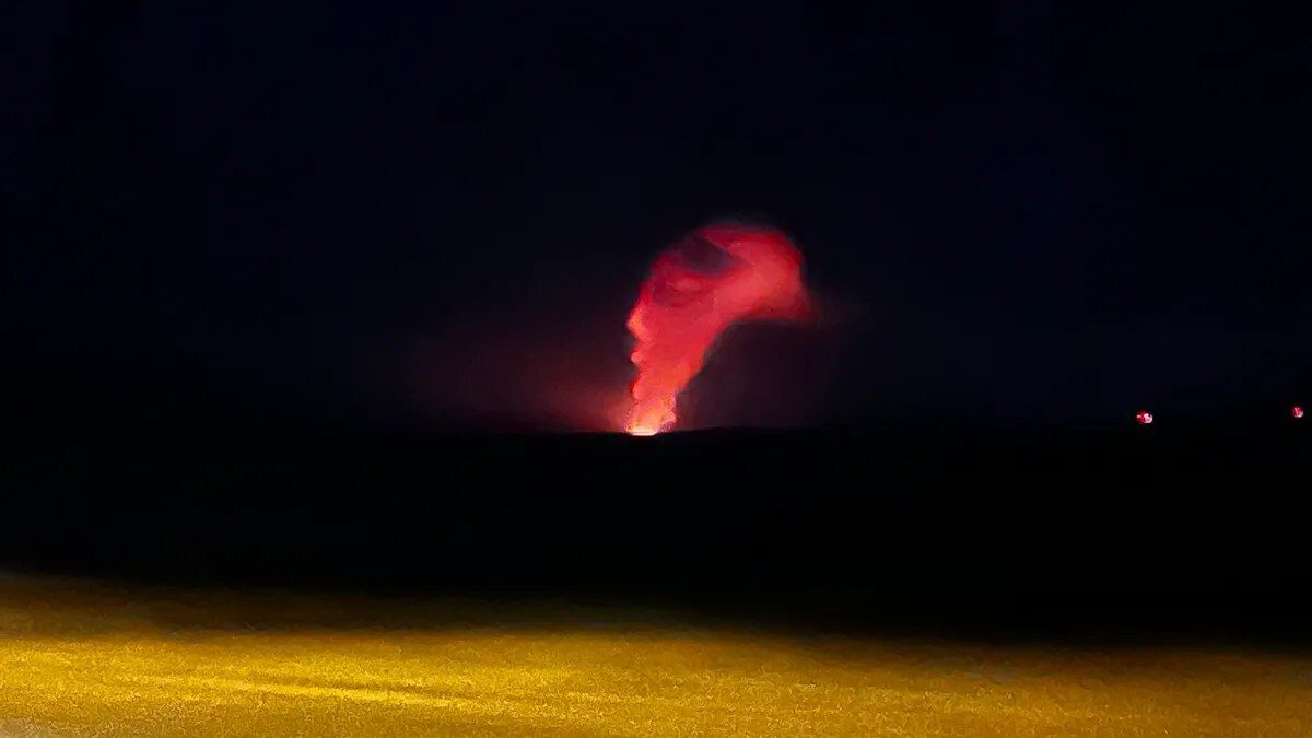 Vulkanutbrot på Island
