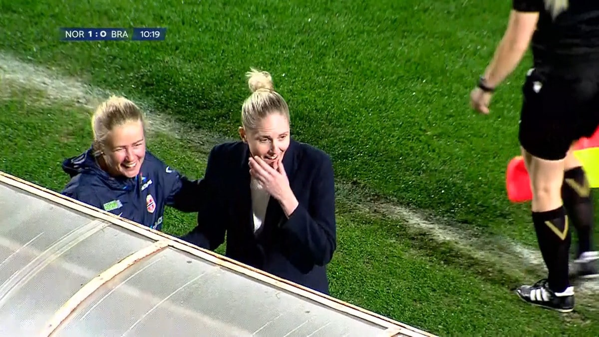 Norge herjet med Brasil – måpte av kometens mål