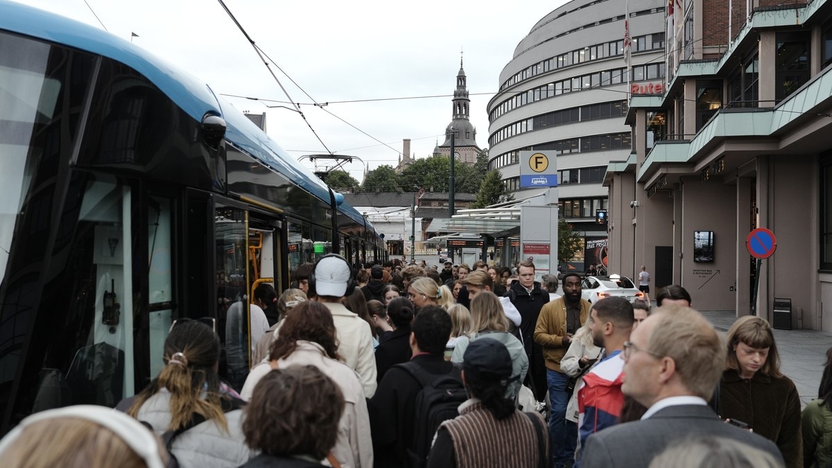 Feil sand på trikken gir færre avganger i Oslo