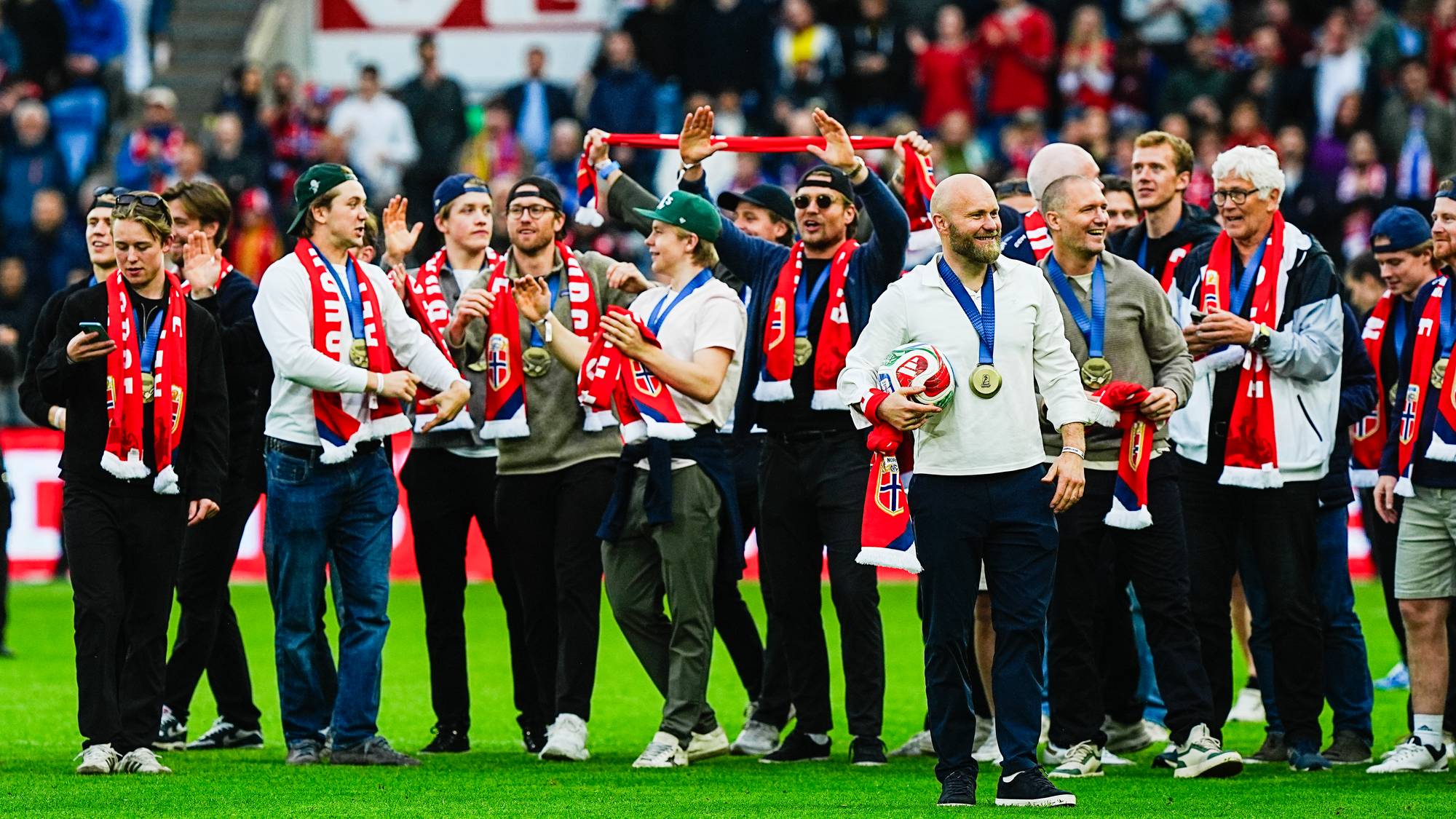 Hockeylandslaget på Ullevaal