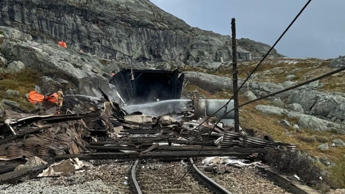 Bergensbanen åpnet igjen