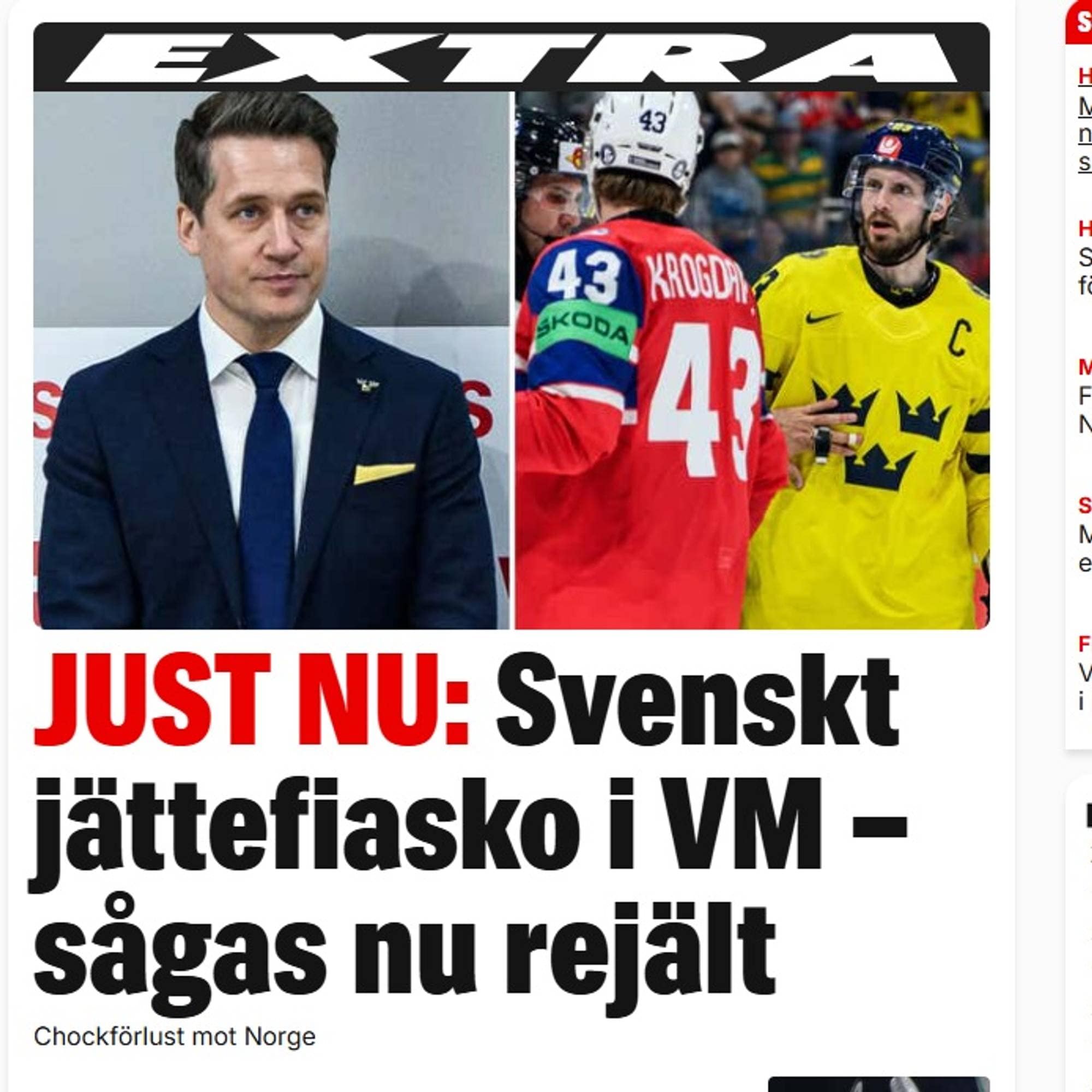 Sverige reagerer 