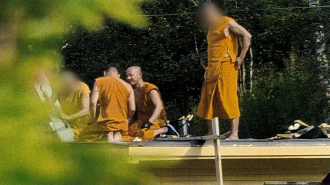 Bilde av munker