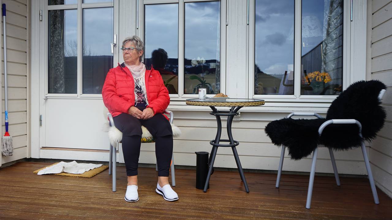 Aslaug Bratteng er einsam i koronatida