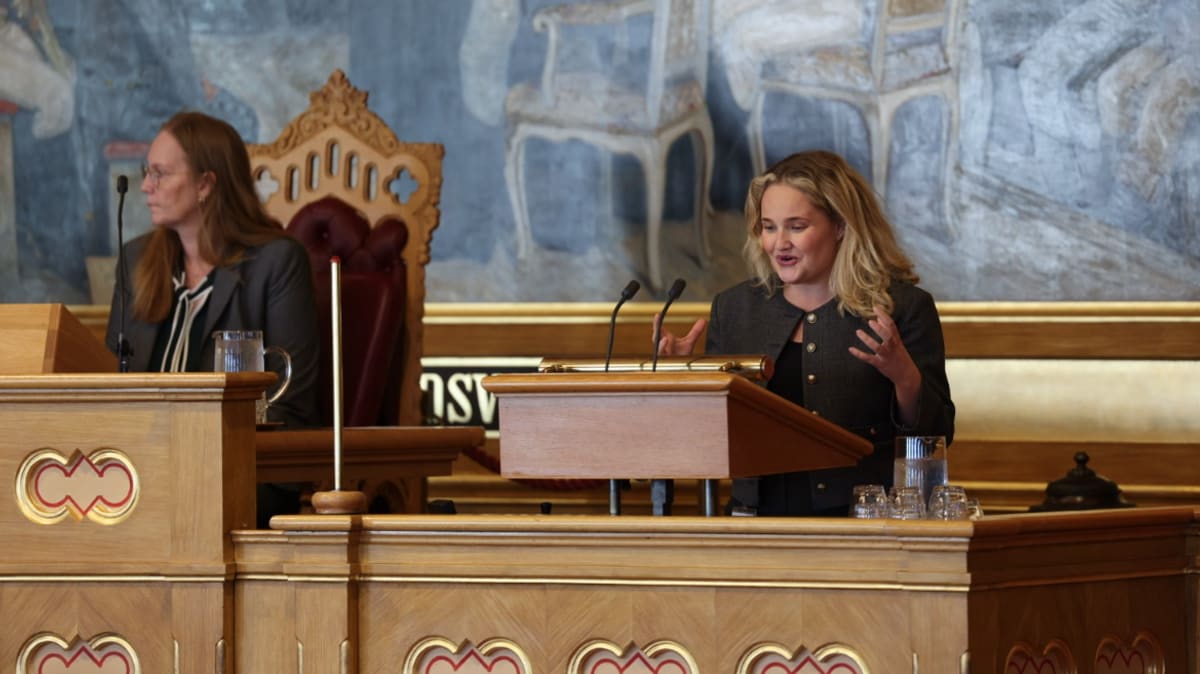 Høyre om statsbudsjettet: Næringslivet må fortsatt leve med høye strømpriser