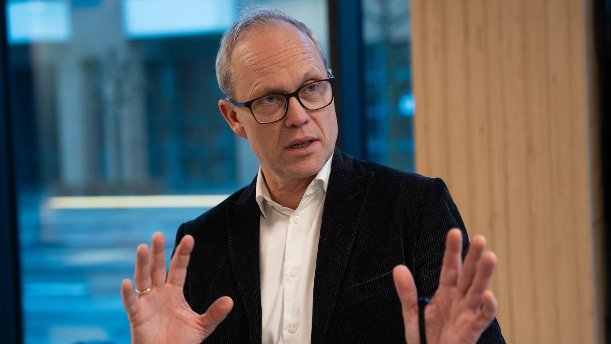 en mann med briller.
Kyrre M. Knudsen, sjefsøkonom, SpareBank 1 Sør-Norge