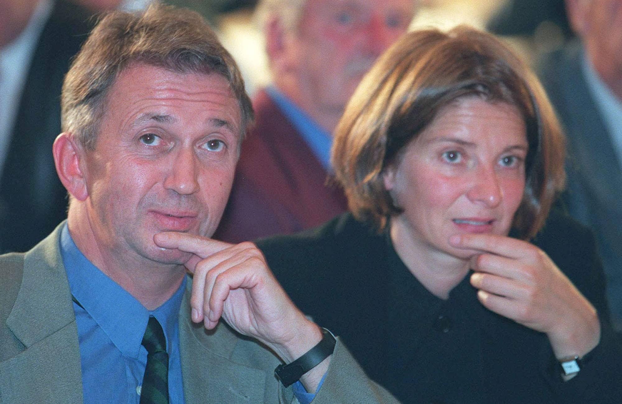 Terje Røed-Larsen og Mona Juul