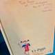 NRK Boken Ur-Pippi med Astrids Lindgrens originale manus til Pippi-boken, men en håndskrevet hilsen fra Astrid Lindgren til datteren Karin på hennes 10-årsdag.