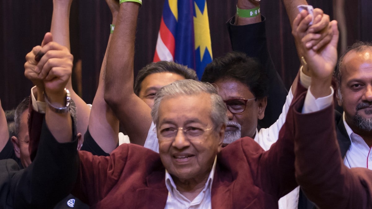 92-åring gjør comeback som Malaysias leder