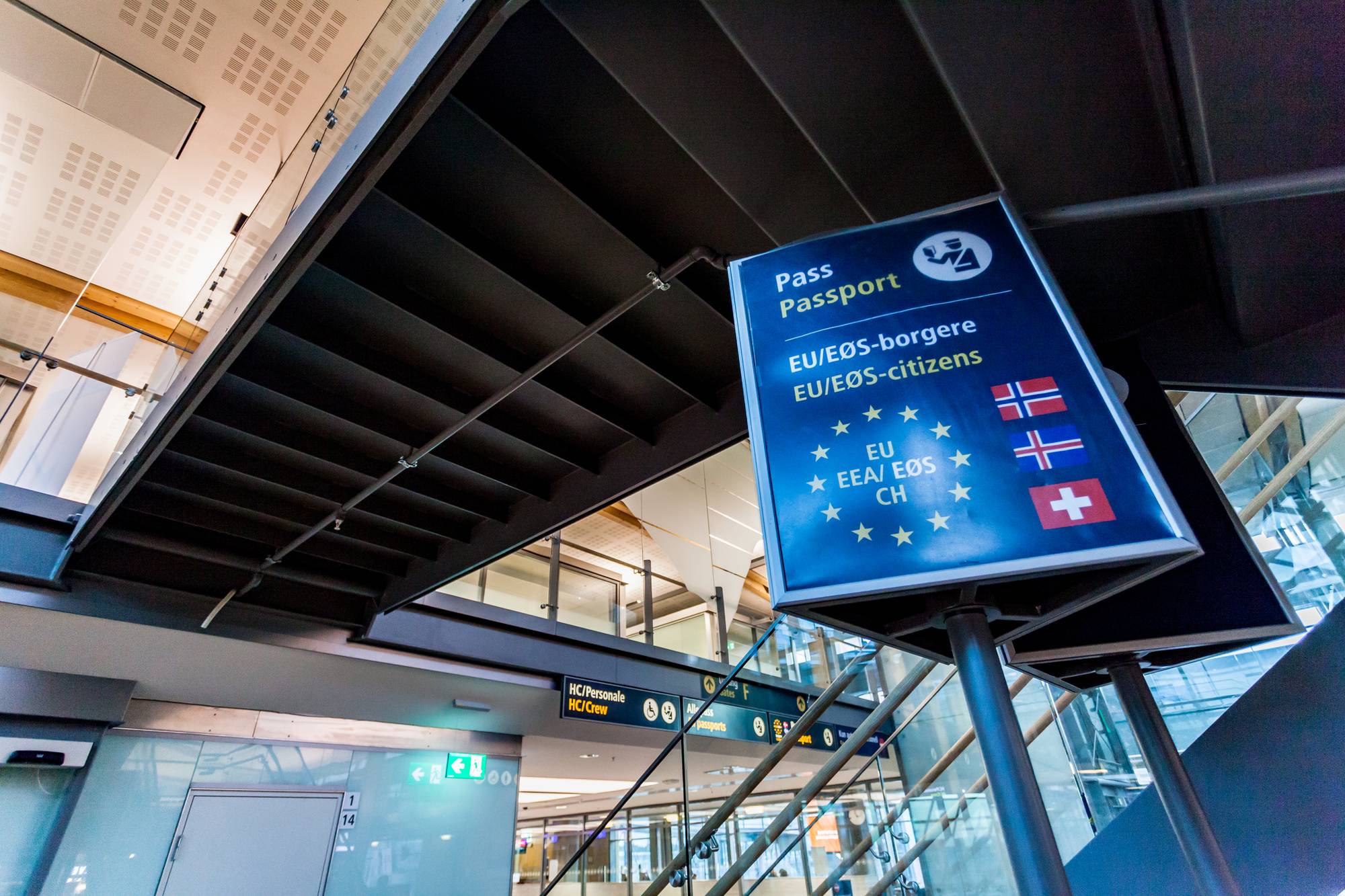 Passkontroll Gardermoen