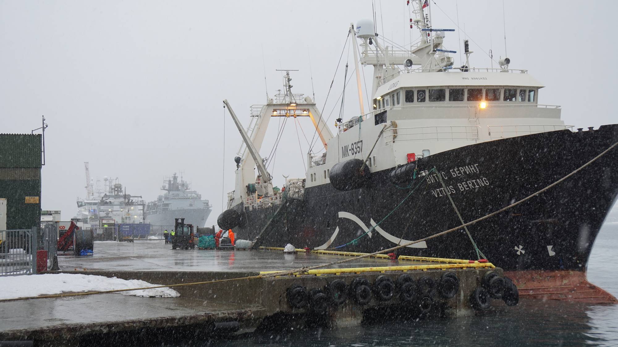 судно норвежское море