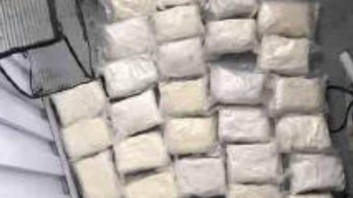 Felt av narkobilde på eigen terrasse