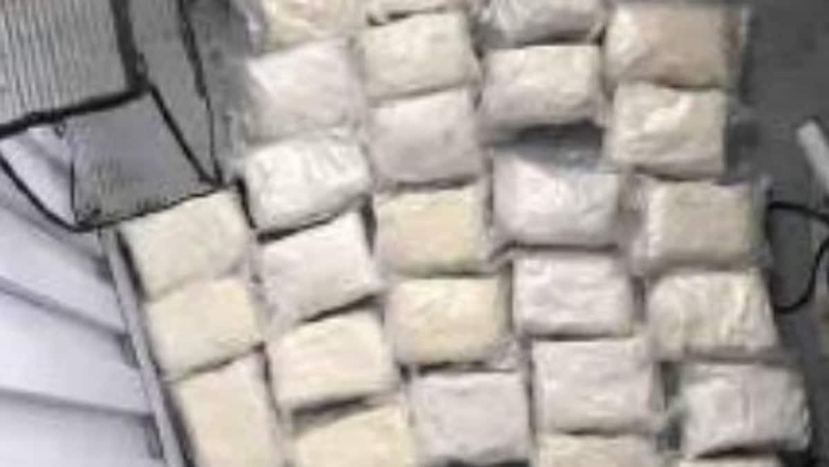 Felt av narkobilde på eigen terrasse