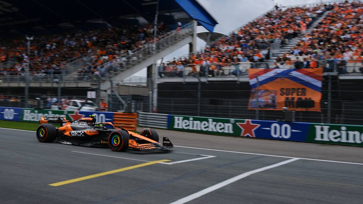 Norris raskest i kvalifiseringen – starter først i Nederlands Grand Prix