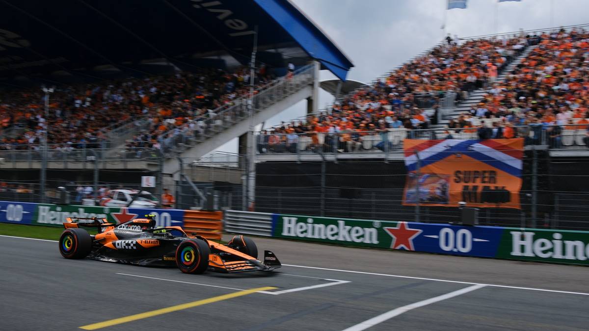 Norris raskest i Zandvoort-kvalifiseringen – Hamilton fikk straff