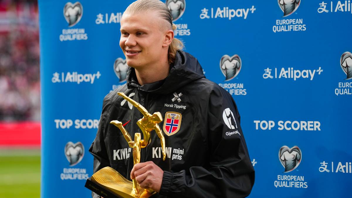 Haaland hedret med Uefa-pris