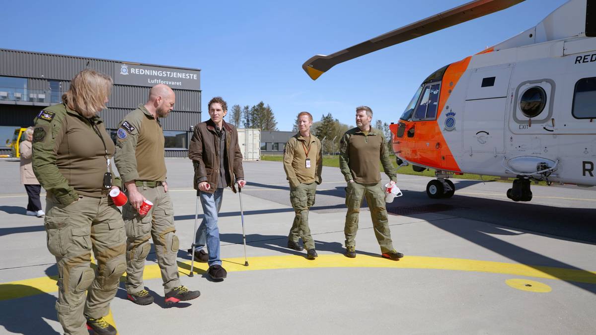 Mirakelet ved Folgefonna: Her er Alec (39) tilbake for å takka dei som redda han