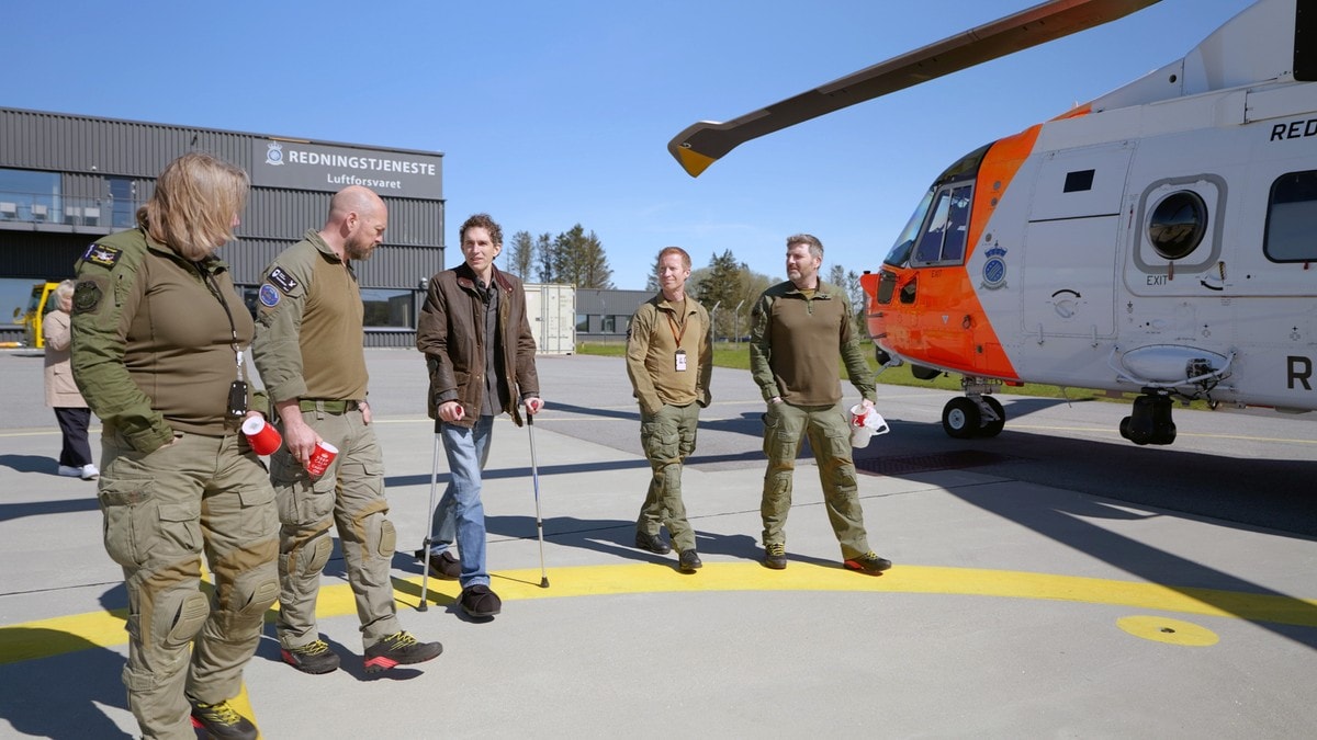 Mirakelet ved Folgefonna: Her er Alec (39) tilbake for &aring; takka dei som redda han