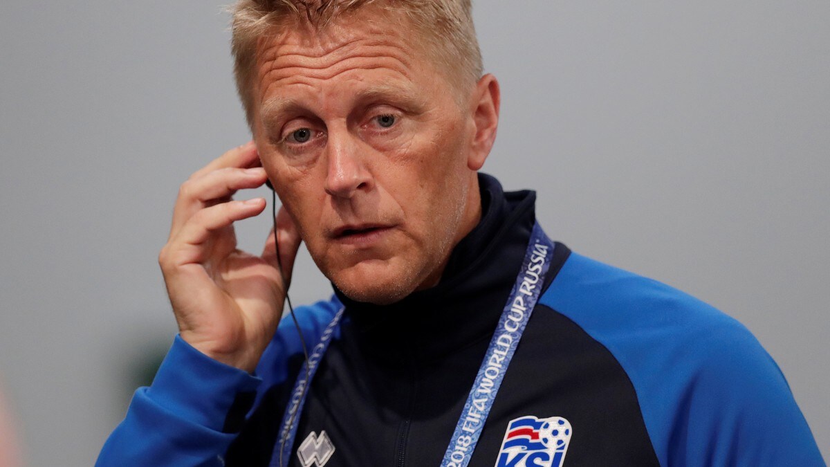 Islands trener slutter