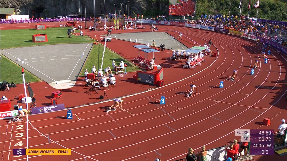 Jæger tok gull på 400 meter – knuste mesterskapsrekorden