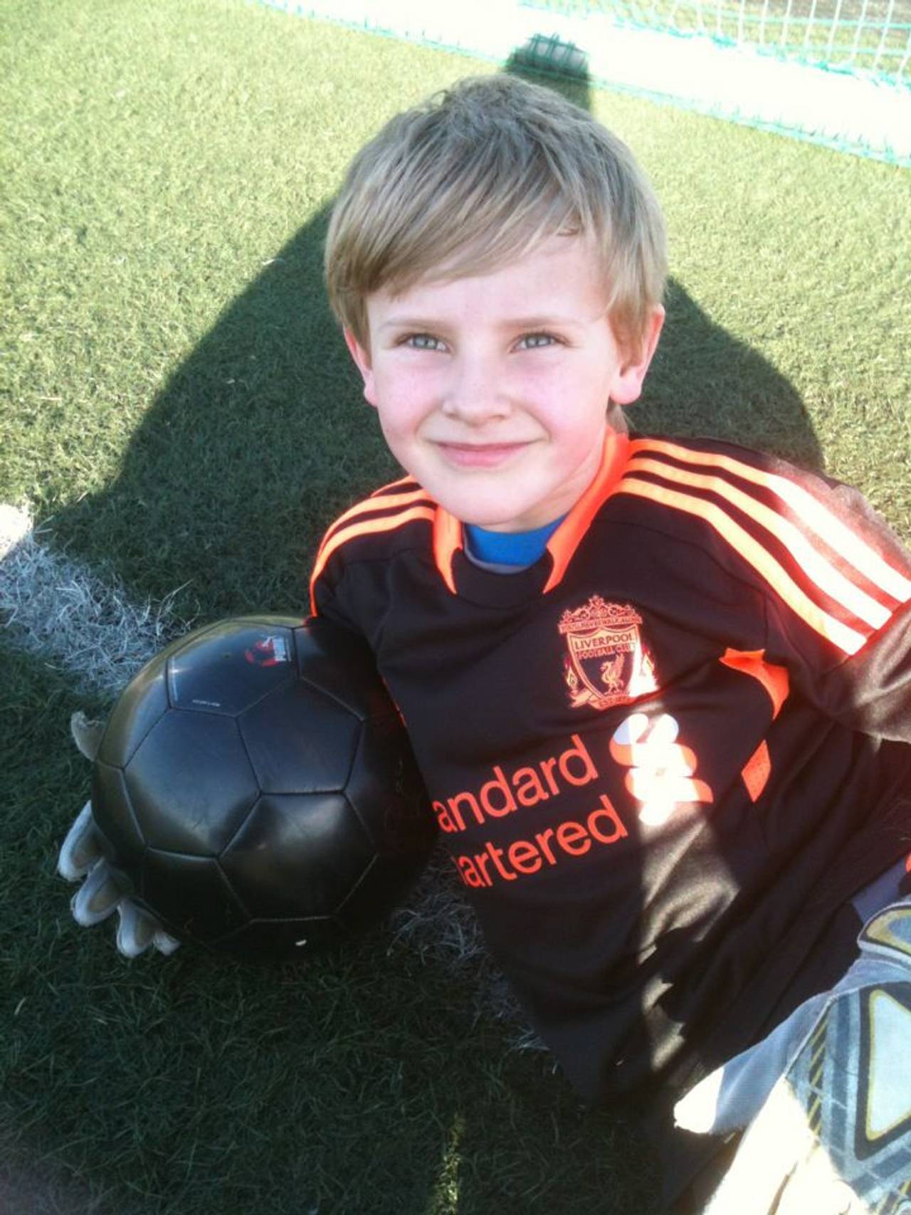 Joakim Visnes, fotball, 8 år