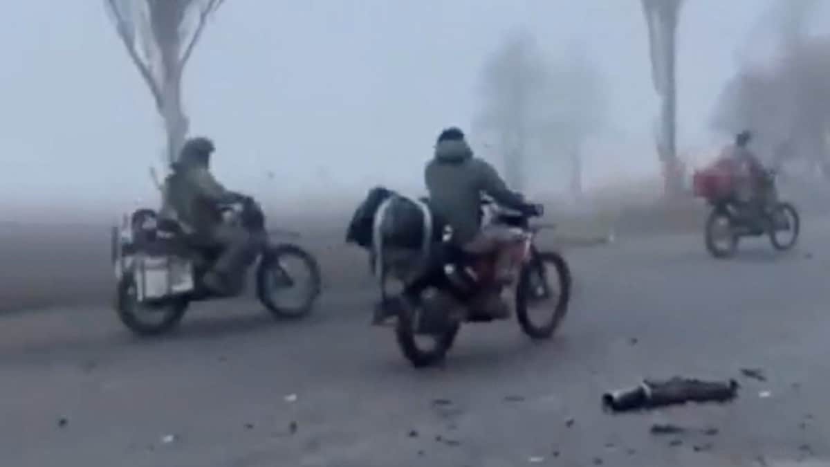 Slik et dei seg inn i den ukrainske byen