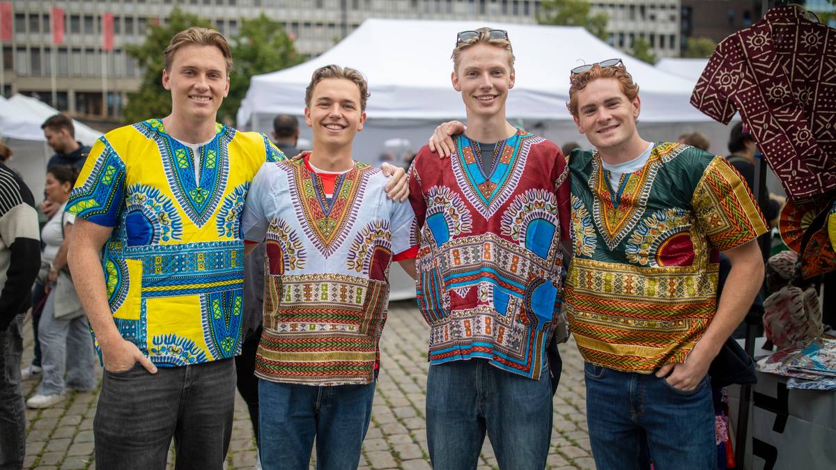 African food festival på Youngstorget