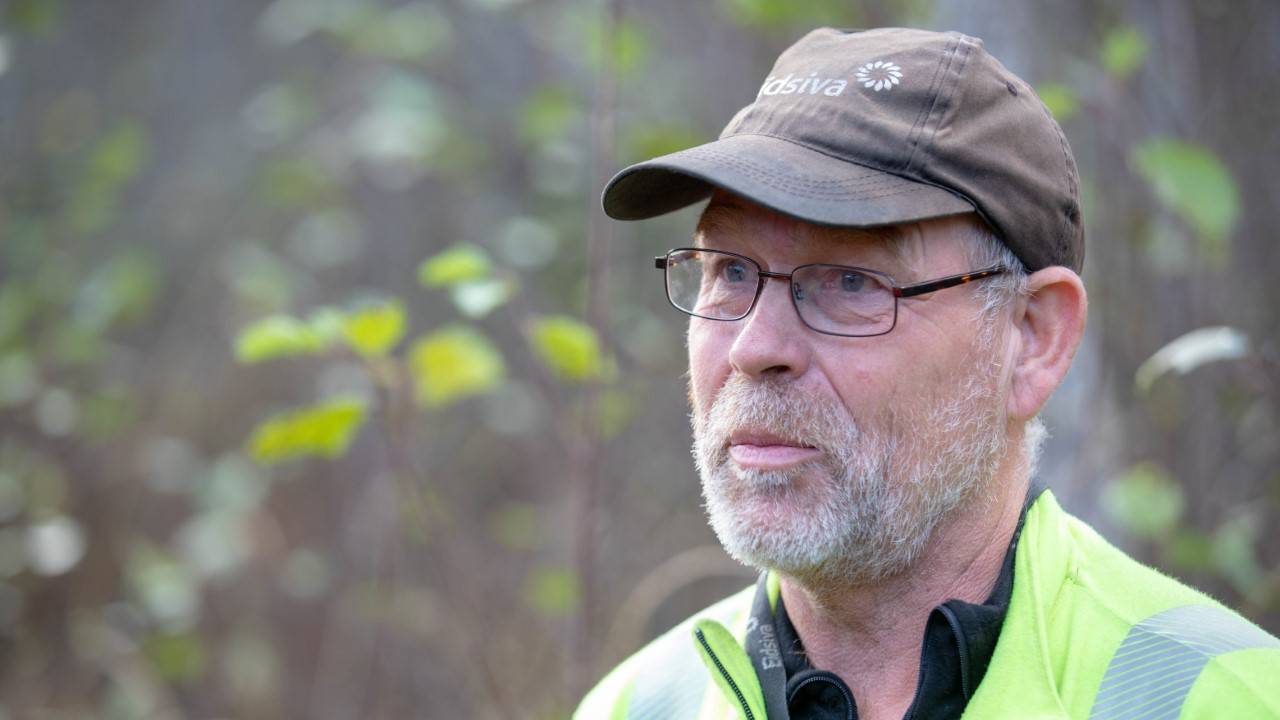 Alfred Johansen var mye hos besteforeldrene på Sagsveen som barn.