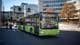 Hallgeir Braastad / NRK En grønn MAN-buss kjører på en gate i sentrum av Oslo. Bussen har rutenummer 160 og destinasjonen Nationaltheatret. I bakgrunnen sees flere bygninger og et tre med gulnede blader. (Bildebeskrivelsen er laget av en KI-tjeneste)