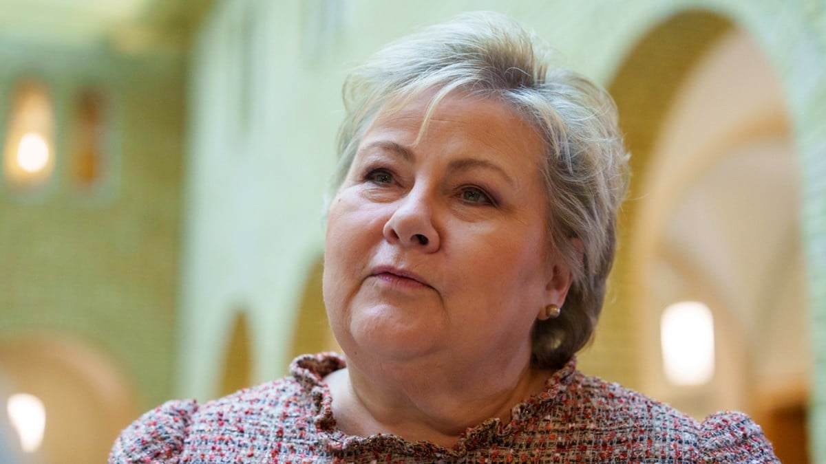 Erna Solberg er åpen for å være statsråd i en eventuell Listhaug-regjering