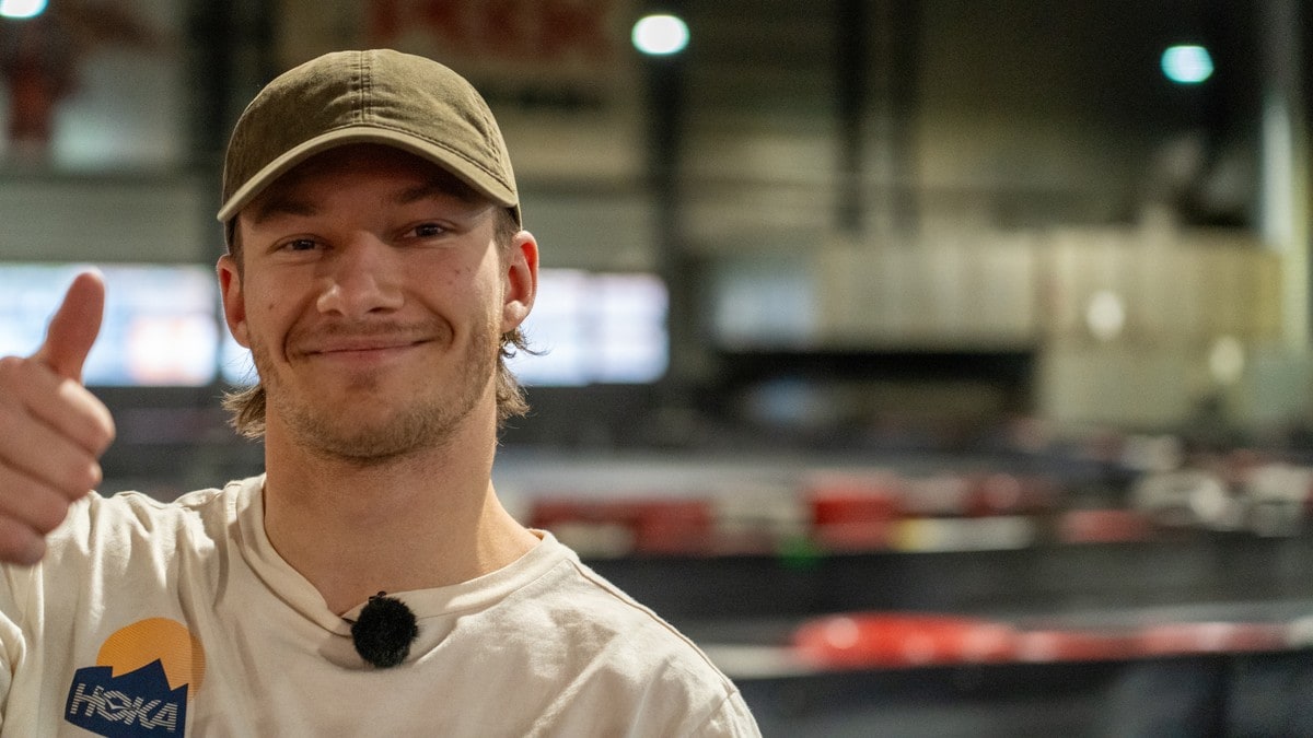 Dennis Hauger seiret i Indy NXT-debuten