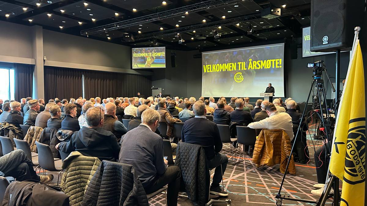 Det ble lang debatt på Bodø/Glimts årsmøte: – La oss omfavne de gule hjertene over hele Norge