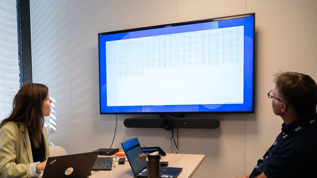 Here, NRK finds stolen information about many thousands of residents